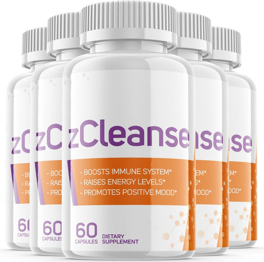 Zcleanse Pills - Zcleanse Supplement Boosts Immunity & Energy Level - 5 Pack