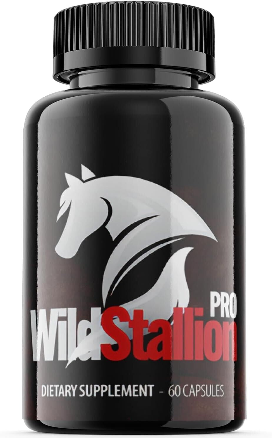 (1 Pack) Wild Stallion Pro - Male Vitality Supplement Pills, Vegan -60 Capsules