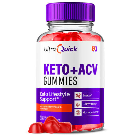 Ultra Quick Keto Gummies - Boost Energy, Vitality, and Daily Support 60 Gummies