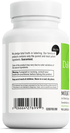DAVINCI Labs Milk Thistle - Dietary Supplement to Support Liver Detoxification and Function, Kidney Health and Healthy Digestion* - with Milk Thistle and More - Gluten-Free - 90 Vegetarian Capsules