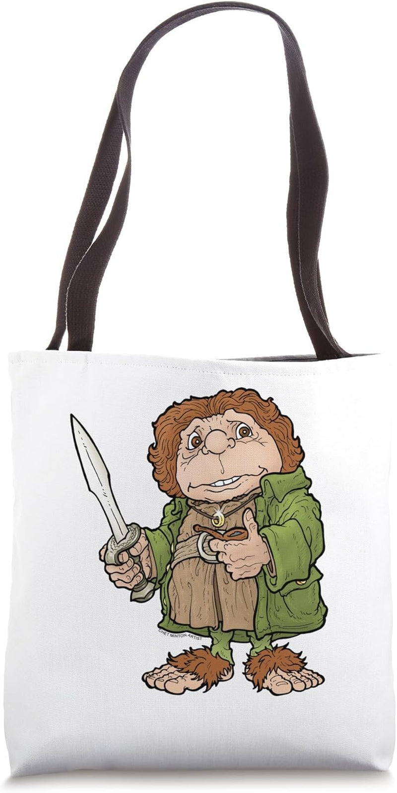 Adventure Halfling Tote Bag