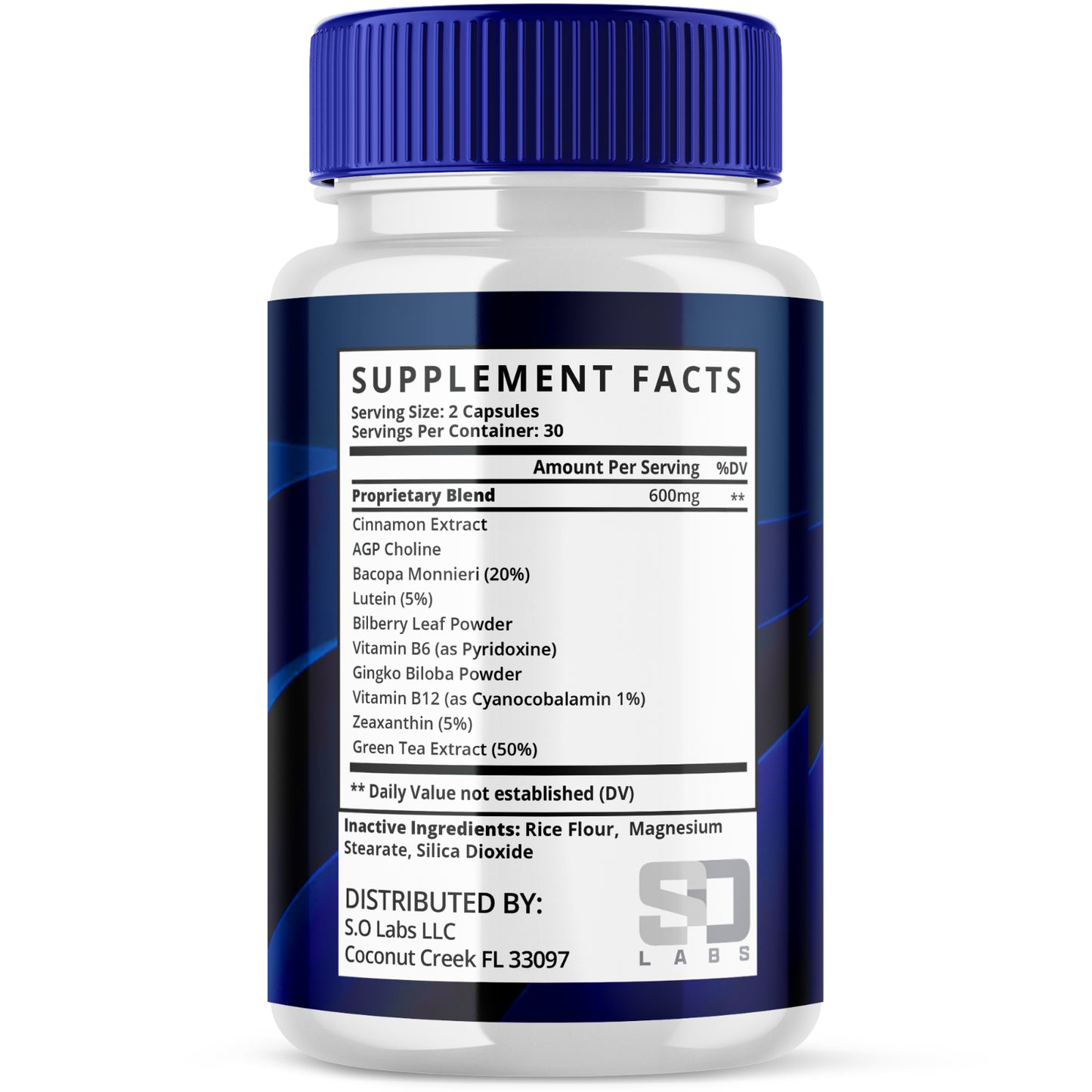 Synaboost - Supports Focus and Mental Sharpness 60 Capsules