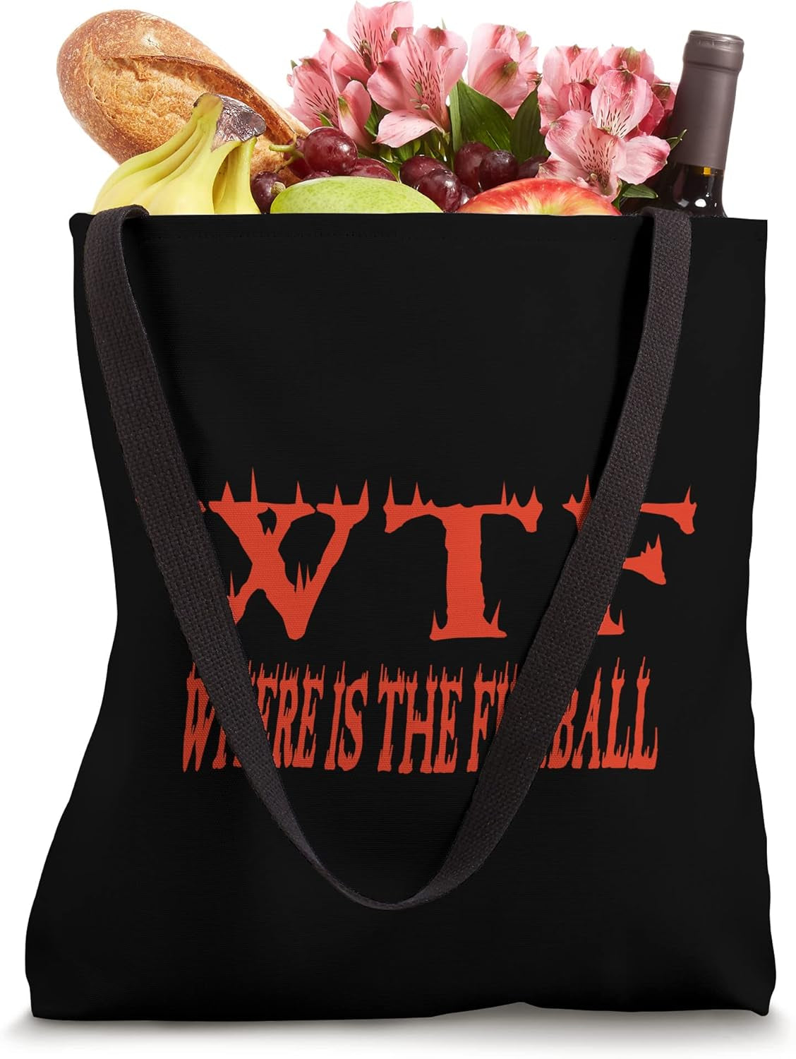 WTF Where Is the Fireball Tote Bag