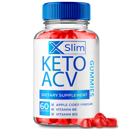 Xslim Keto ACV Gummies, Xslim Weight Management Gummy (60 Gummies)