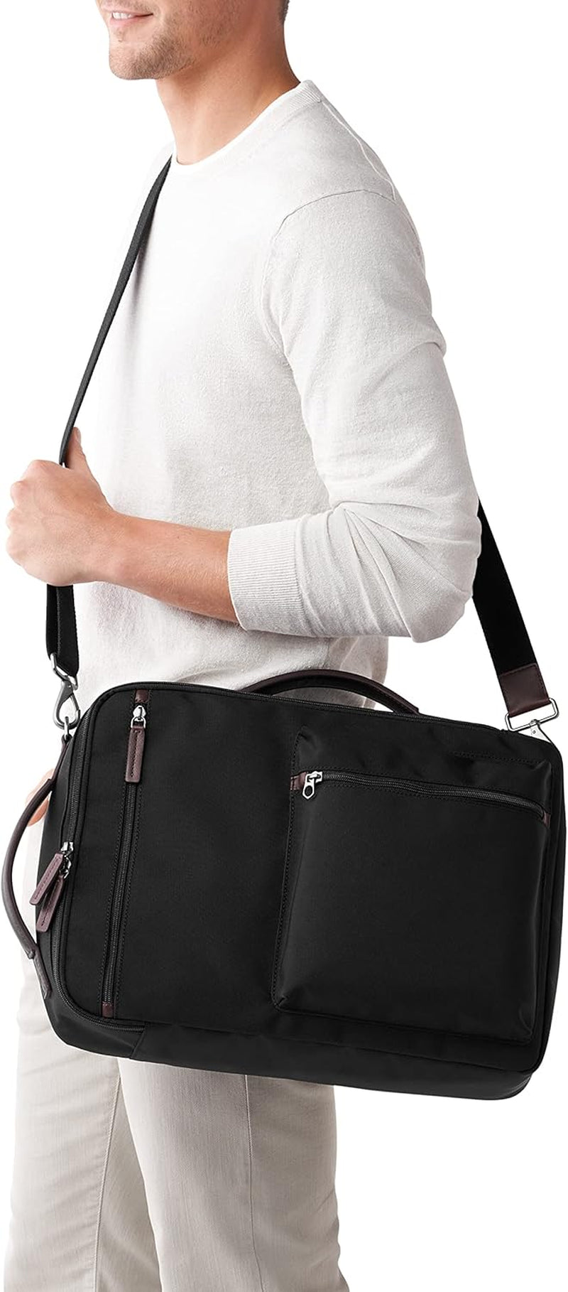 Fossil Buckner Convertible Backpack and Briefcase Bag