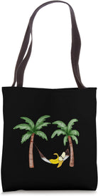 Banana Hammock Funny Banana in a Hammock Humor Tote Bag
