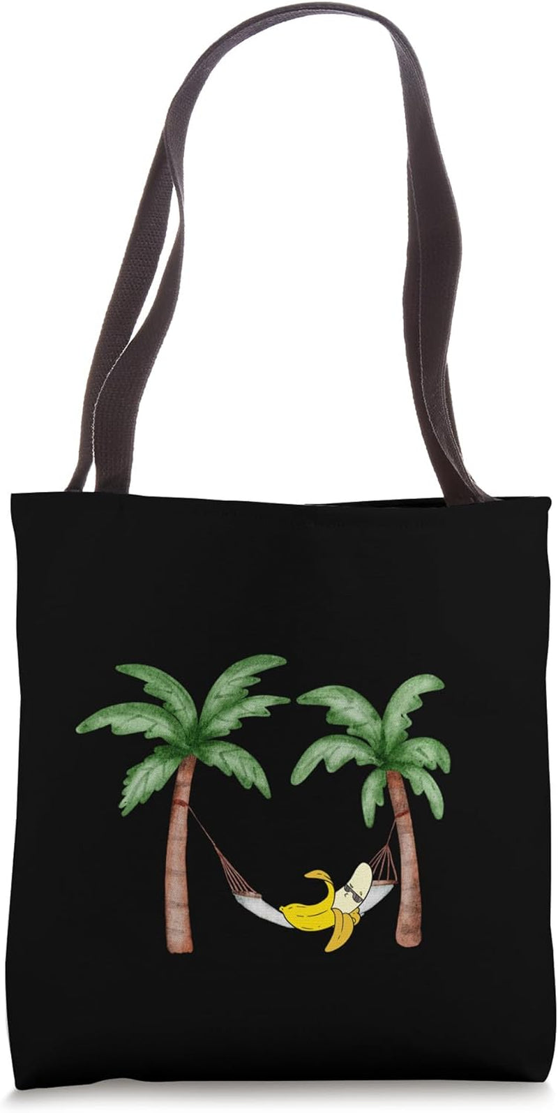 Banana Hammock Funny Banana in a Hammock Humor Tote Bag