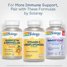 SOLARAY Vitamin C 500Mg with Citrus Bioflavonoids, 1:1 Ratio - Antioxidant and Immune Support Supplement - Vitamin C with Rose HIPS and Acerola, Vegan, 60-Day Guarantee, 125 Servings, 250 Vegcaps