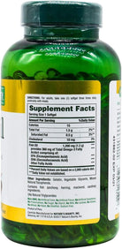 Nature'S Bounty Fish Oil, Supports Heart Health, 1200 Mg, Rapid Release Softgels, 200 Ct