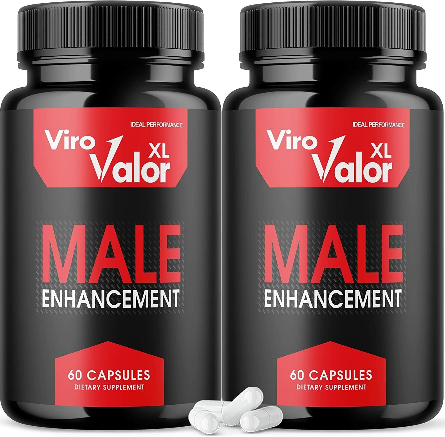 Viro Valor XL Pills Formula Virovalor XLR Vitamins 120 Capsules (2 Pack)