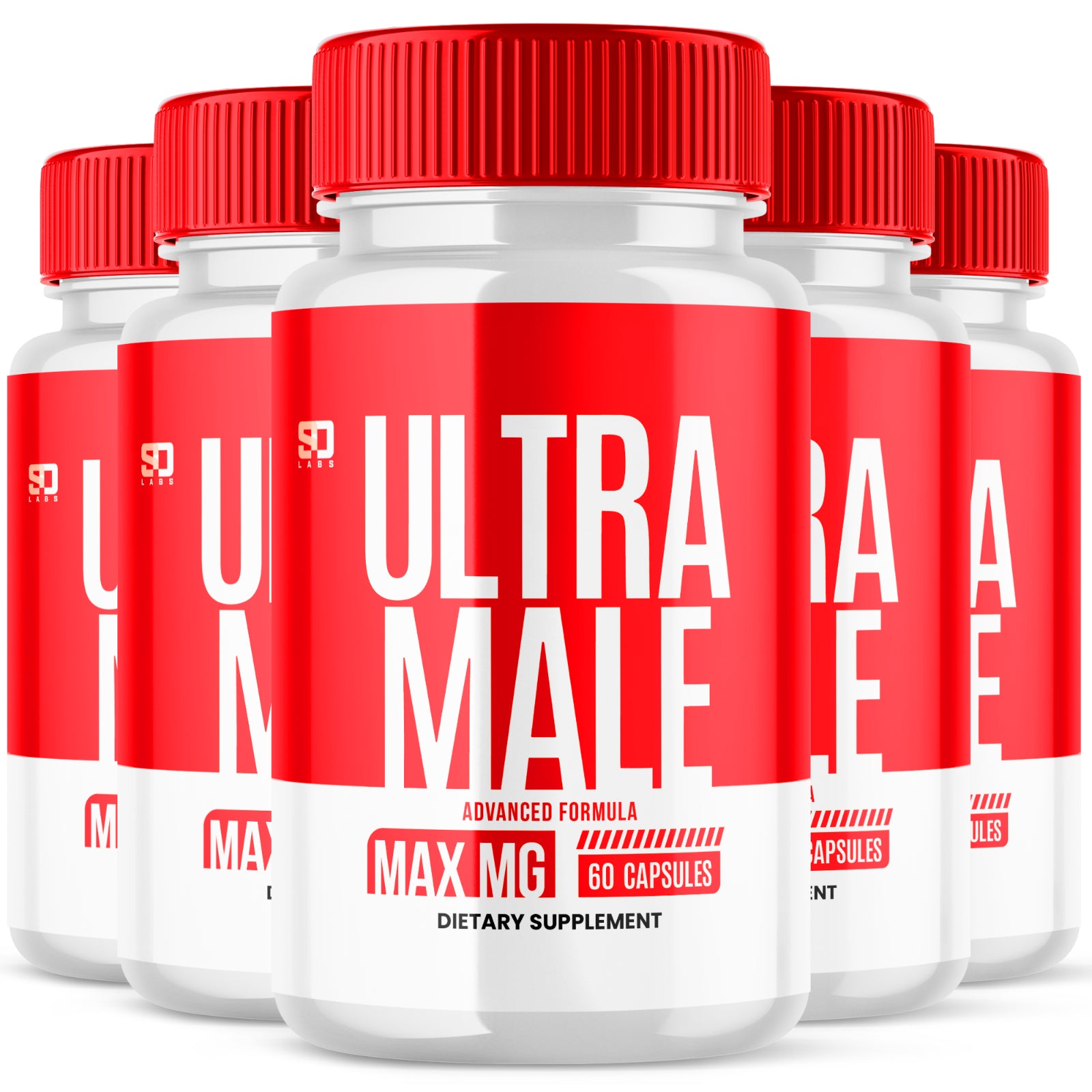 Ultra Male Advanced Formula - Enhance Vitality and Performance (5 Pack)