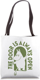 80Th Anniversary the Door Is Always Open Moomintroll Tote Bag