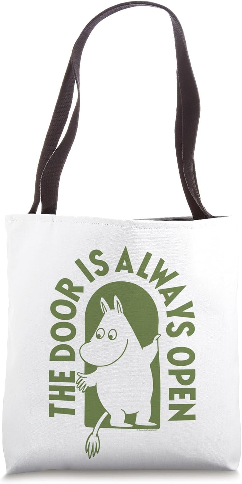 80Th Anniversary the Door Is Always Open Moomintroll Tote Bag