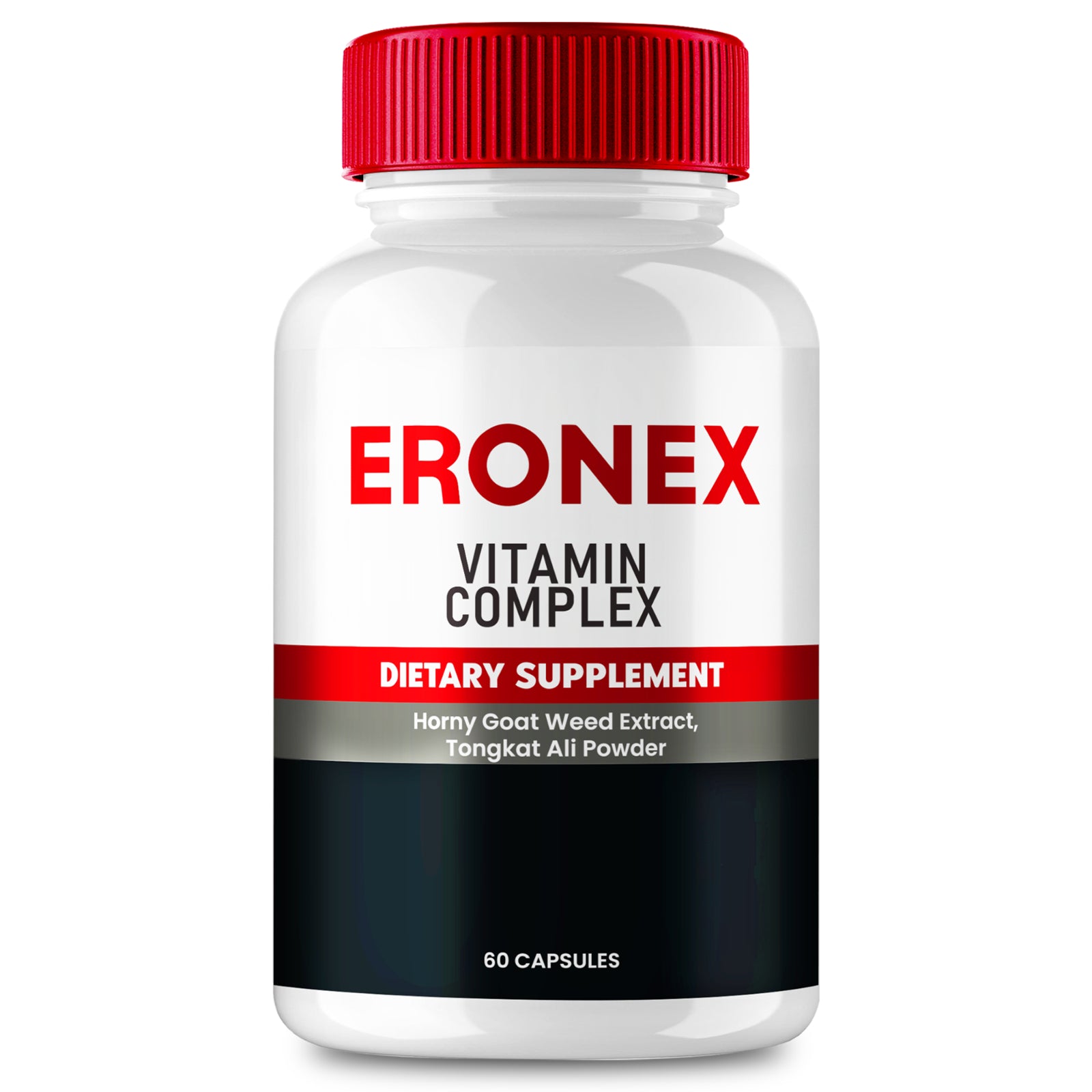 (1 Pack) Eronex Male Pills - Male Vitality Support Supplement - 60 Capsules