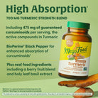 Megafood Whole Body Turmeric Curcumin Supplement - Turmeric Supplement with Black Pepper & Vitamin C - 475 Mg Curcuminoids per Serving - Antioxidant & Immune Support - Vegan - 90 Tablets, 45 Servings
