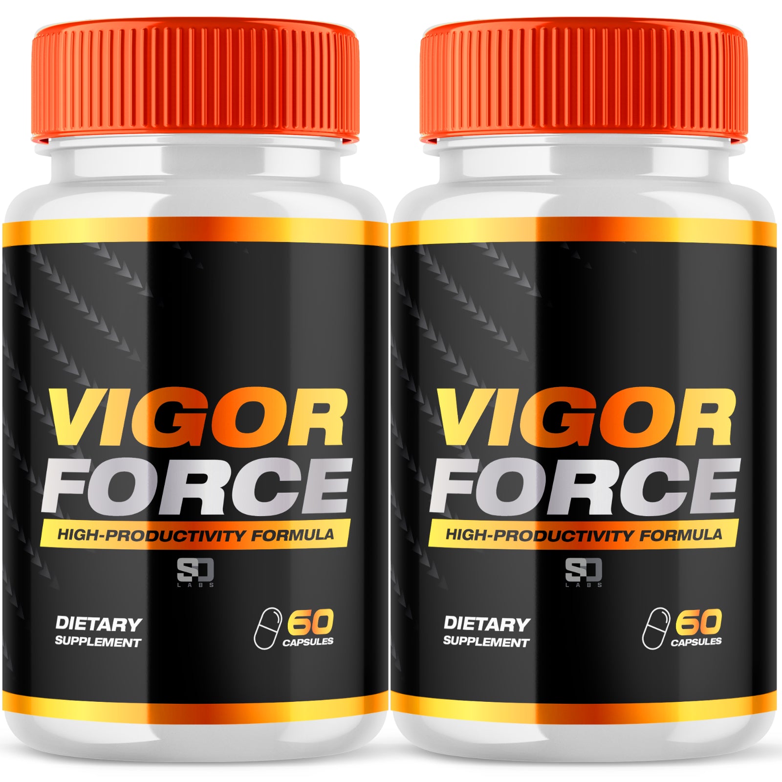 Vigor Force Male Pill - Boosts Vitality & Energy with a Potent Formula (2 Pack)