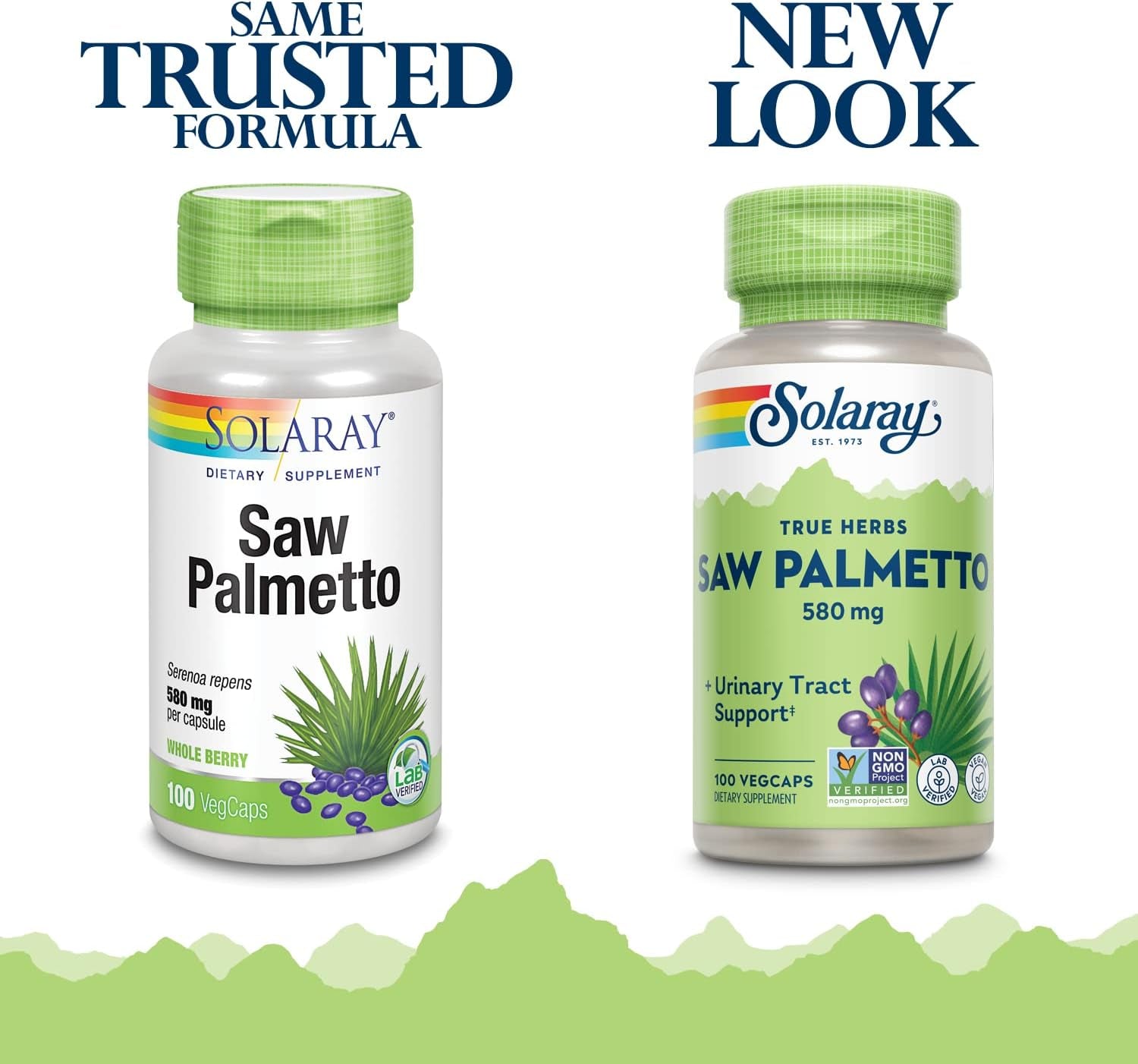 Solaray, Saw Palmetto Berries, 100 Count