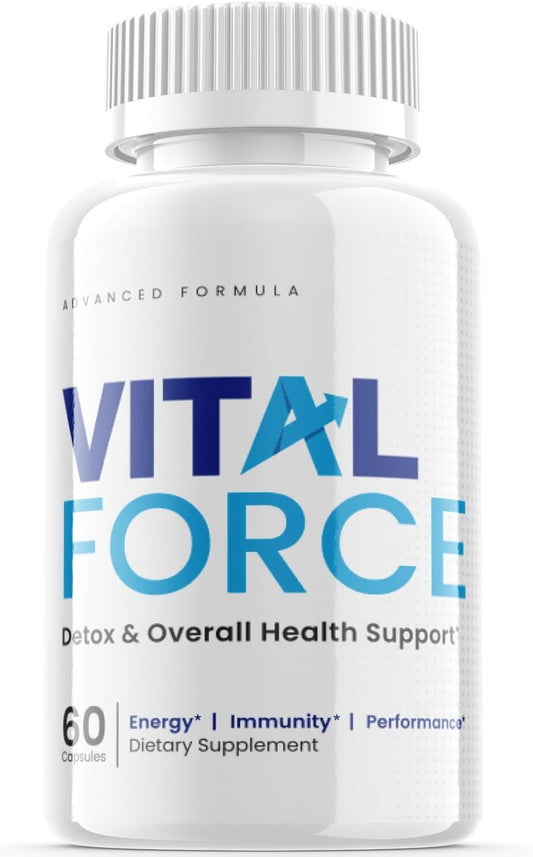 Vital Force Pills - Vital Force Supplement for Detox & General Wellness - 1 Pack