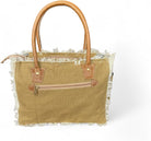 Upcycled Canvas Purses and Handbags, Upcycled Canvas Bags for Women, Handcrafted Sel De Mer Tote Bag, 13 Inches