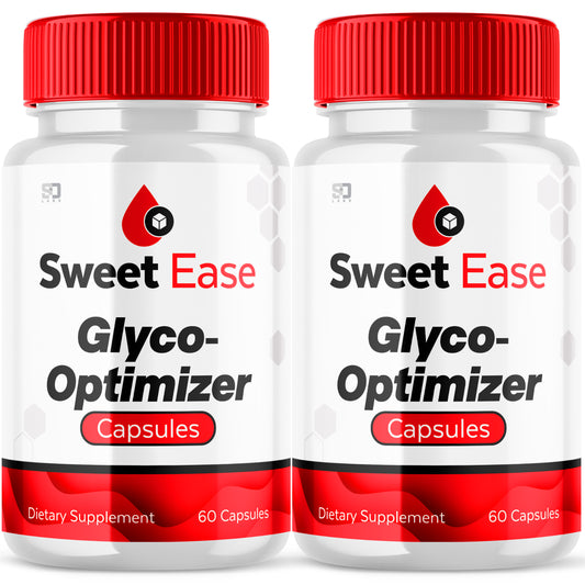 Sweet Ease Glyco Optimizer - Natural Glycogen Support Supplement (2 Pack)