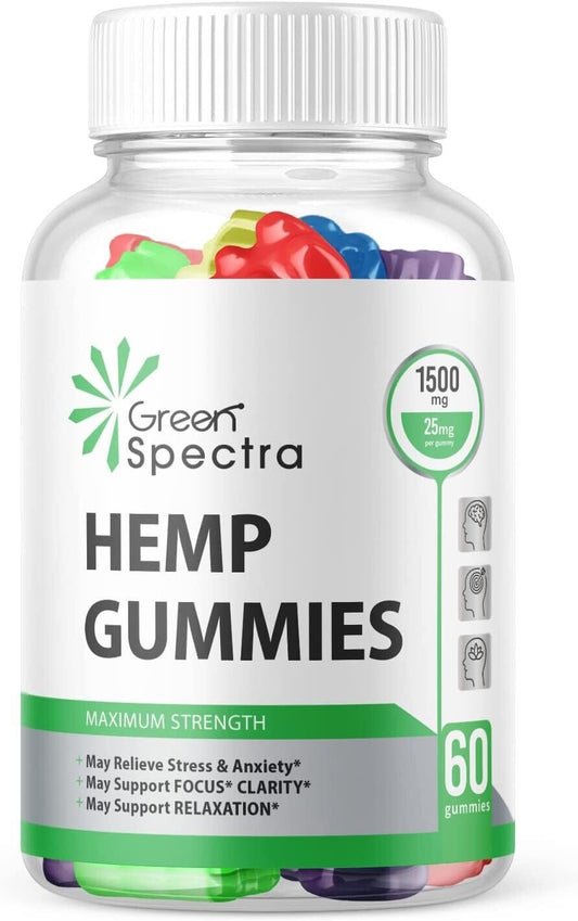 (1 Pack) Green Spectra Gummies - Green Spectra Multivitamin Supplement-60 Gums