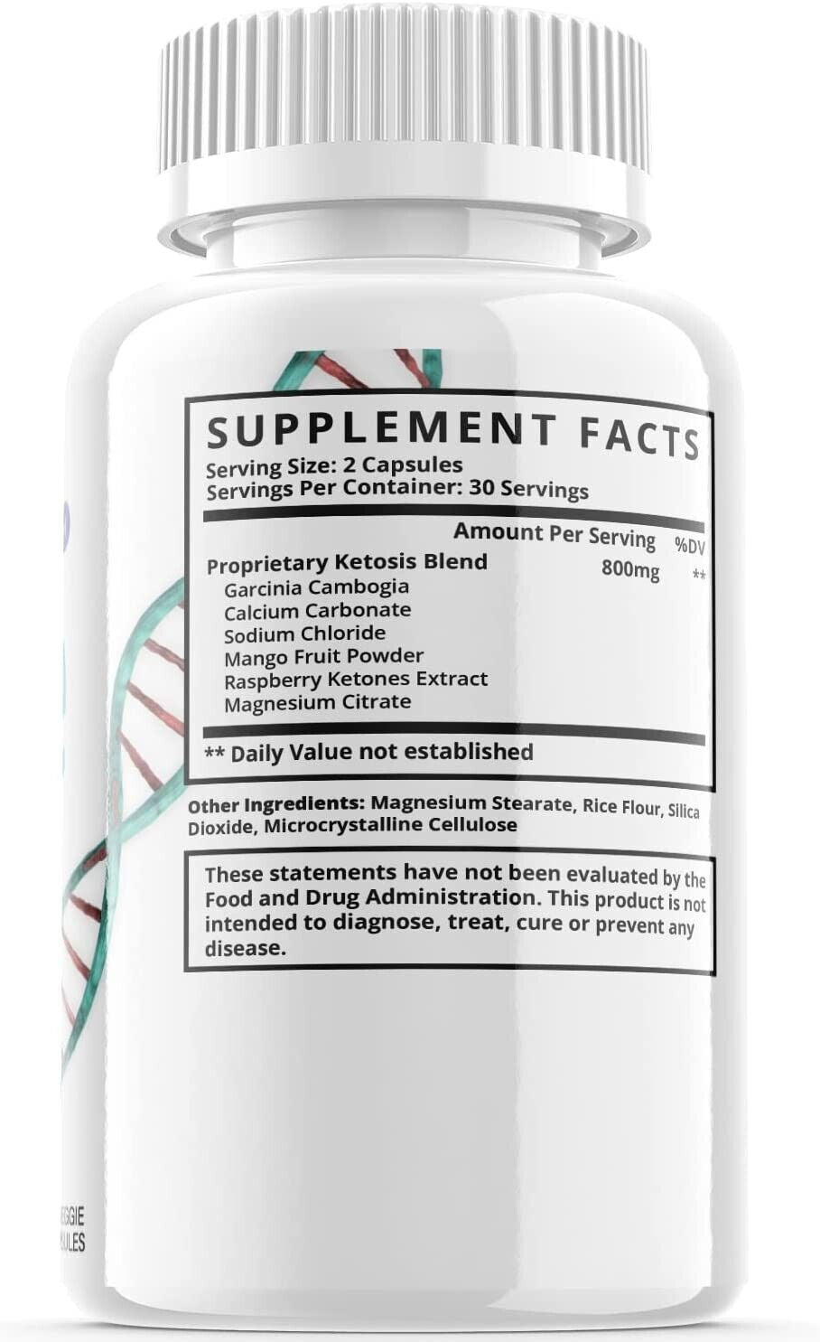 (1 Pack) Lean Gene Supplement Pills - Support Weight Loss, Helps Fat Burn - 60