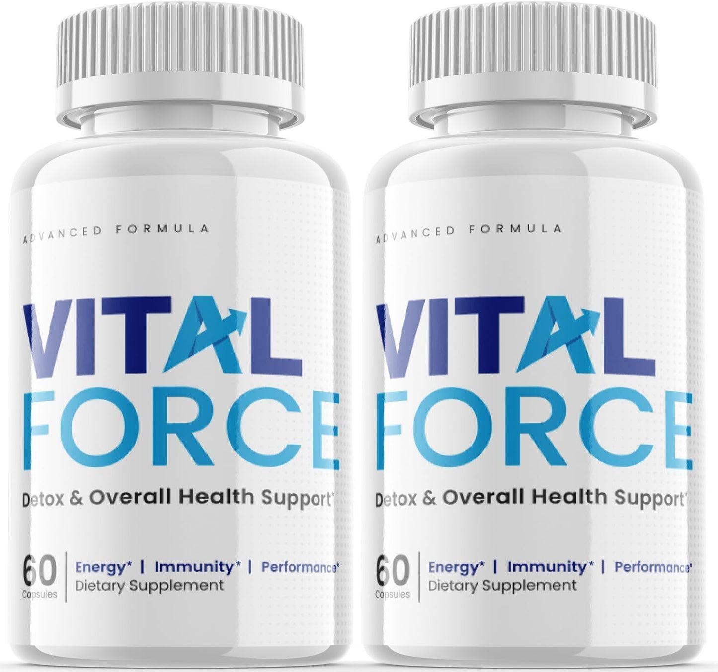 Vital Force Pills - Vital Force Supplement for Detox & General Wellness - 2 Pack