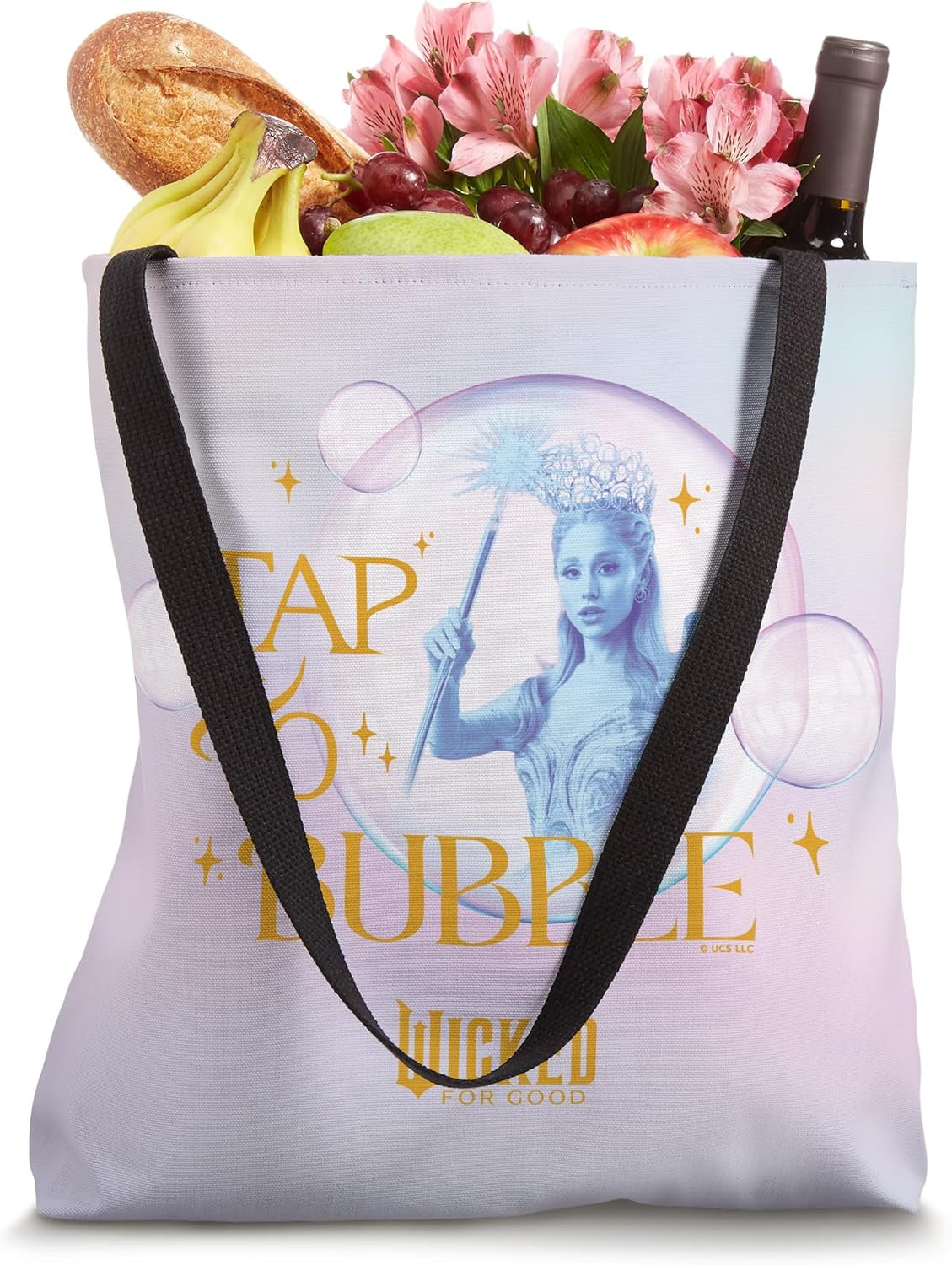 Wicked: for Good Tap to Bubble Tote Bag