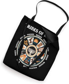 12 Twelve Tribes of Israel Hebrew Israelite Judah Jerusalem Tote Bag