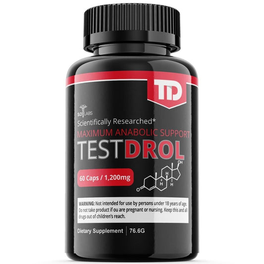 Testdrol - Male Virility - 1 Bottle - 60 Capsules