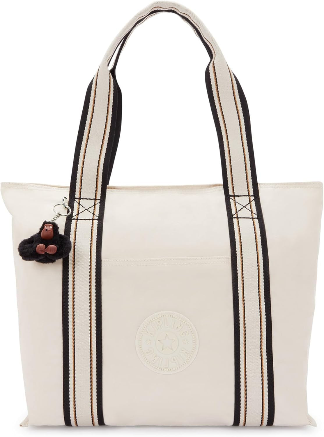 Kipling Era Medium Tote Bag Light Sand Pr