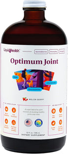 LIQUIDHEALTH Optimum Joint Support Supplement with Glucosamine, Chondroitin, MSM, Hyaluronic Acid - Triple Strength Liquid Vitamins, Gluten-Free, Dairy-Free, Soy-Free Joint Juice, Made in USA (32 Oz)