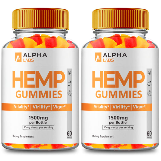 (2 Pack) Alpha Labs Gummies, Alphalabs Health Support Gummies (120 Gummies)