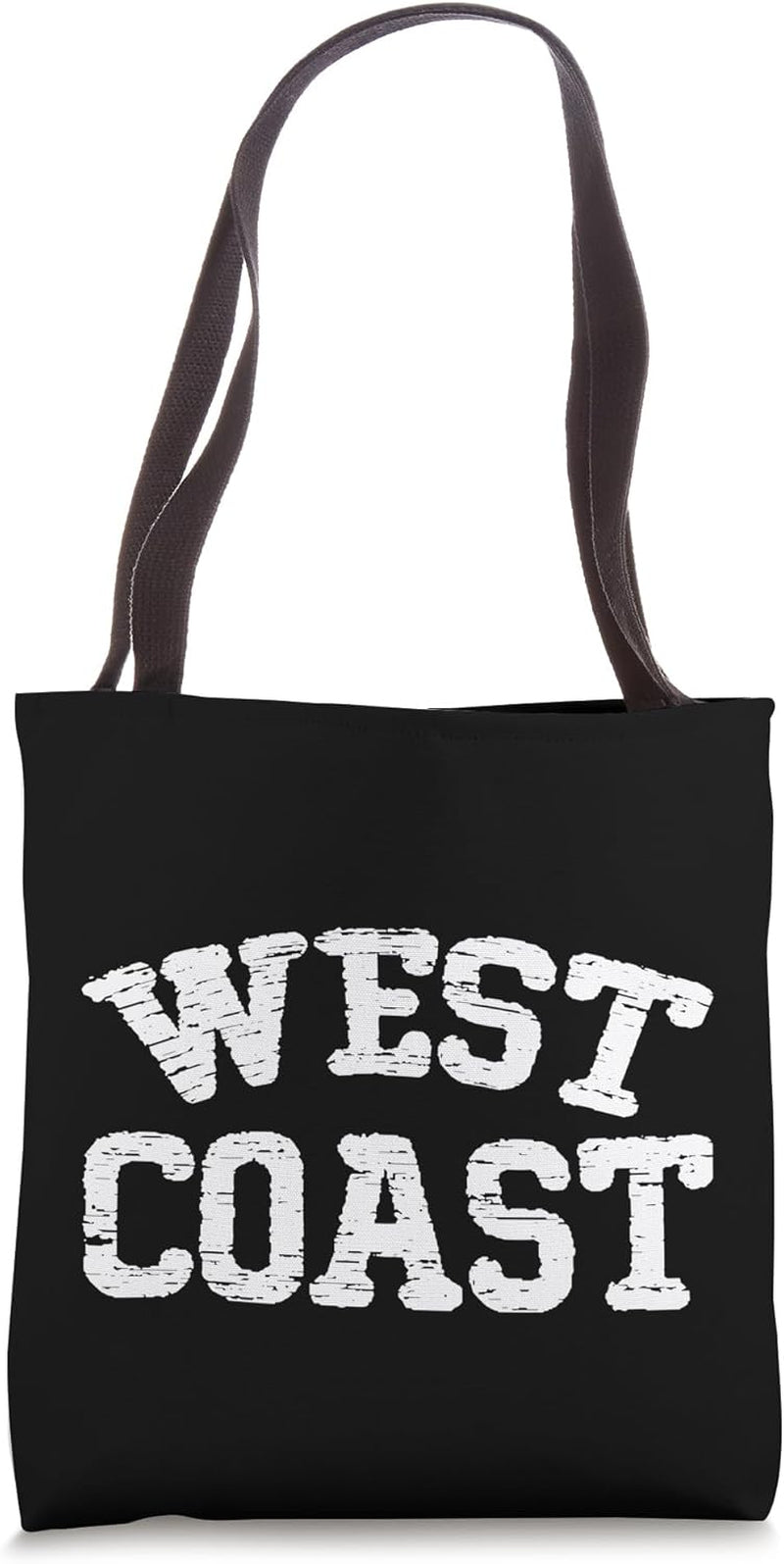 West Coast - Funny Saying Novelty Humor Cool Coastal Elite Tote Bag