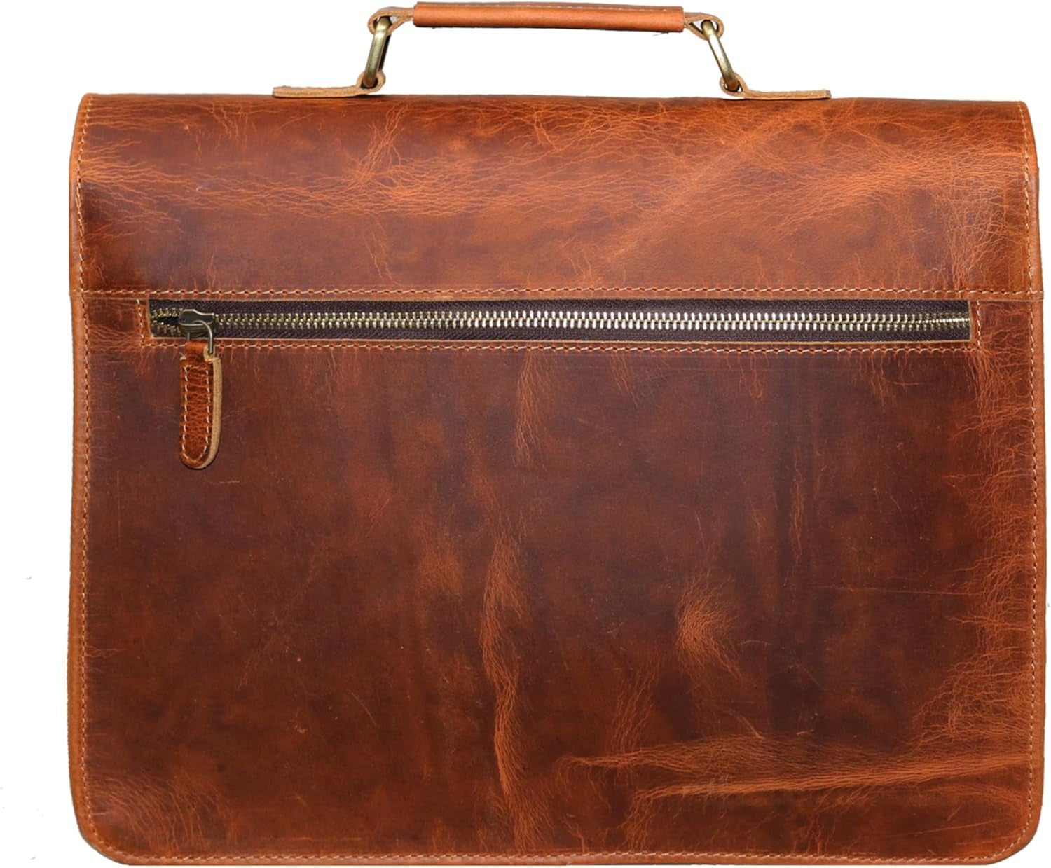 Leather Messenger Bag Shoulder Bag Cross Body Vintage Messenger Bag Satchel Man Purse Competible with Ipad and Tablet