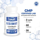 Supersmart - Flexismart (Patented & High Strength) - with Avovida, Apresflex, Hyaluronic Acid - Avocado Soy & Boswellia Serrata Extract Supplement | Non-Gmo & Gluten Free - 60 Vegetarian Capsules