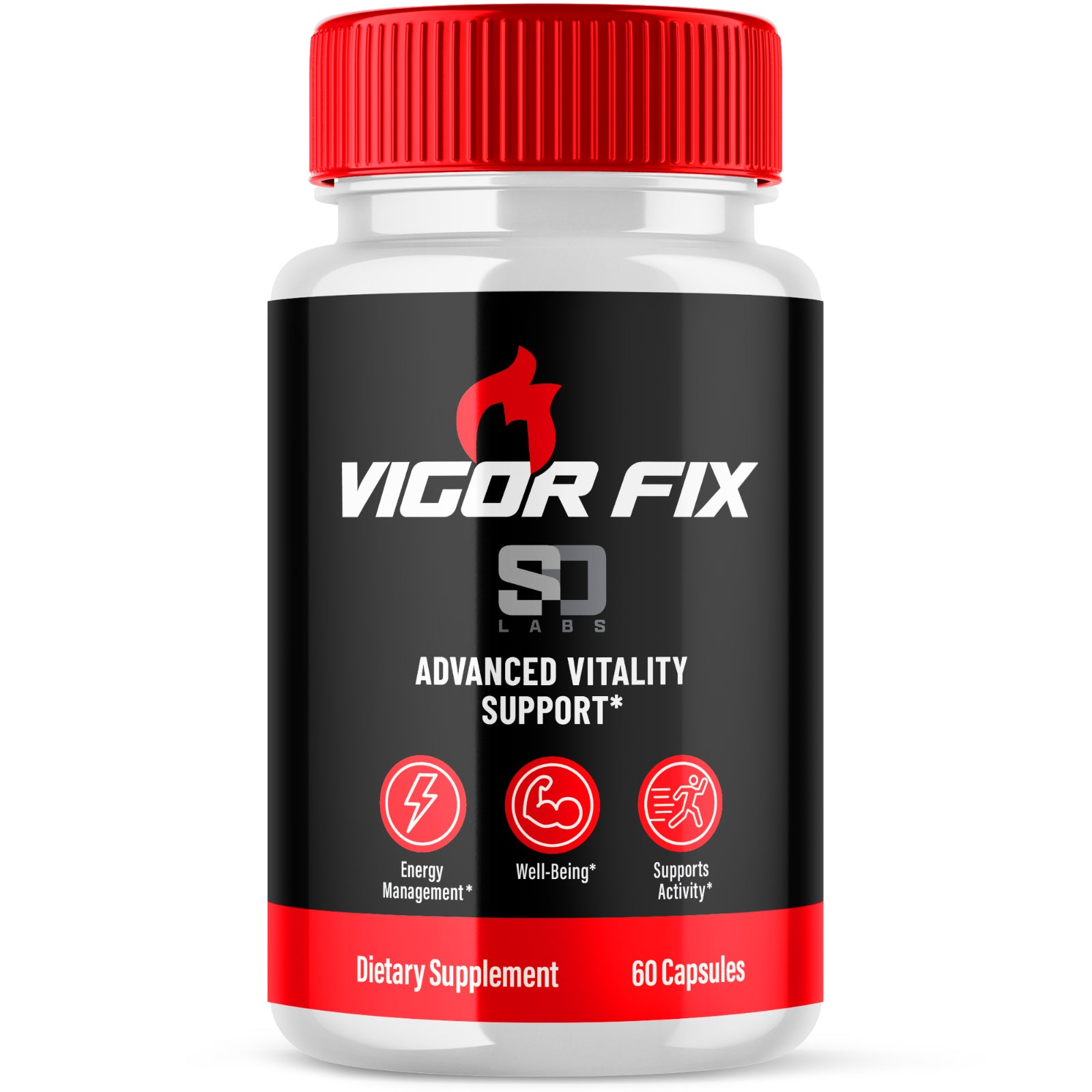 Vigor Fix Male Health Pills - Boost Masculine Vitality and Performance (1 Pack)