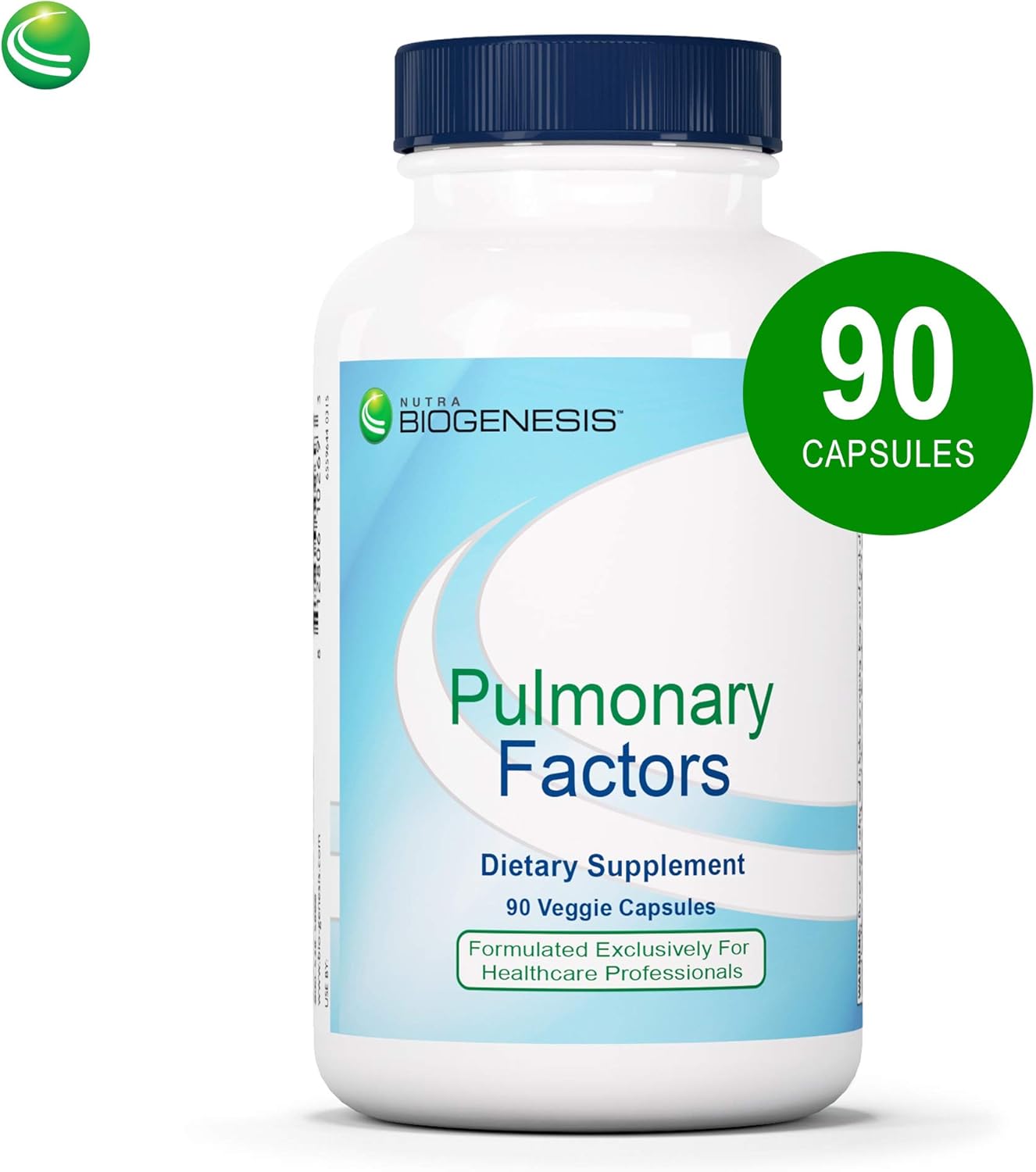 Nutra Biogenesis Pulmonary Factors - NAC & Boswellia Extract Capsules, Digestive Cleanse Support and Joint Comfort for Adults - 90 Veggie Capsules