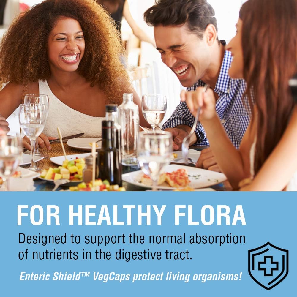 SOLARAY Super Multidophilus 24 Strain Probiotic | 30 Billion CFU | Healthy Gut Support | 30 Serv | 60 Enteric Vegcaps