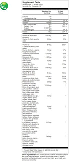 Nutra Biogenesis Premiere Greens Multi - Superfood Protein, Fiber, Antioxidant, and Essential Nutrient Powder Supplement - 322 G