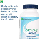 Nutra Biogenesis Pulmonary Factors - NAC & Boswellia Extract Capsules, Digestive Cleanse Support and Joint Comfort for Adults - 90 Veggie Capsules