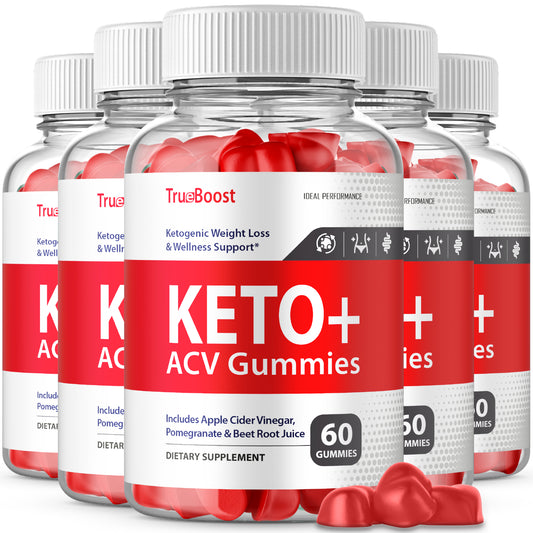 True Boost Keto plus ACV Gummies for Weight Loss (300 Gummies)