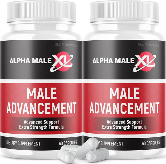 (2 Pack) Alpha Male XL Pills (120 Capsules)