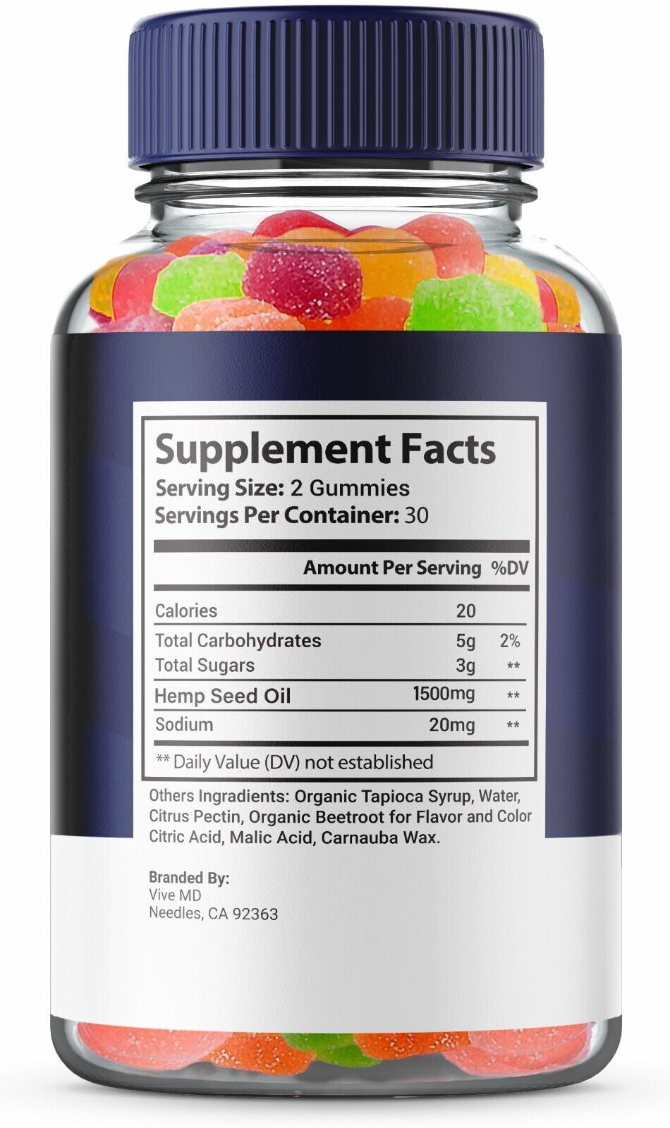 Theracalm Gummies for Maximum Strength - Official Formula (1 Pack)