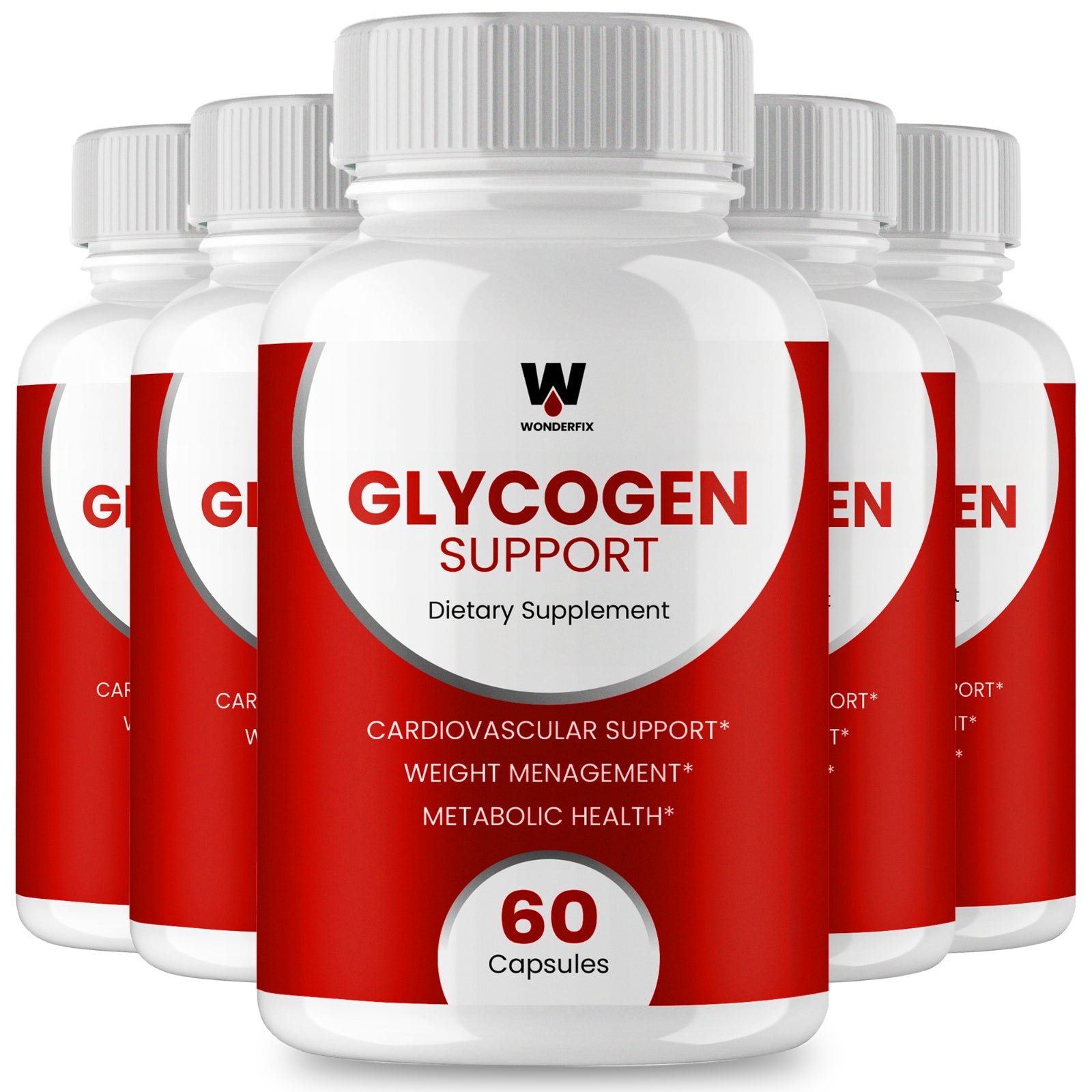 Wonderfix Glycogen Support Supplement - Official Formula (5 Pack)