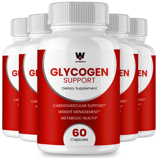 Wonderfix Glycogen Support Supplement - Official Formula (5 Pack)