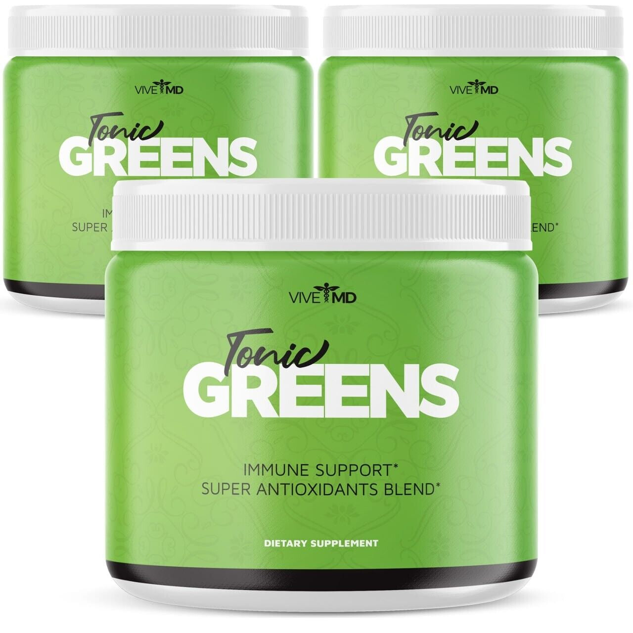 Tonic Greens Vitamin Boost Supplement - Official Formula (3 Pack)