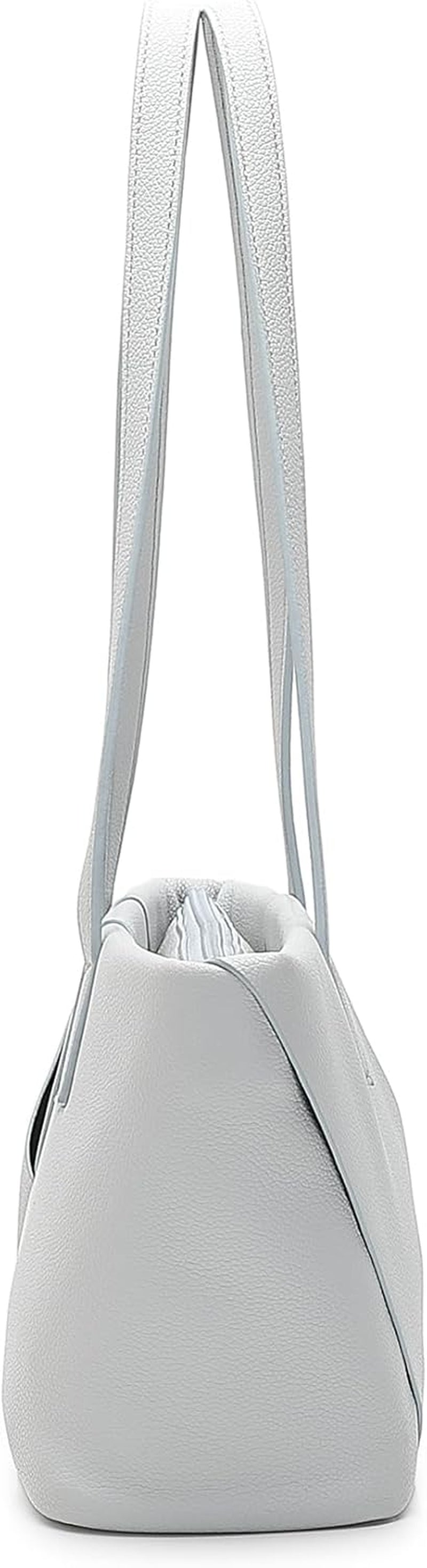 Women'S Fashion Versatile Knitted Large Capacity Zipper Long Tote Handheld Shoulder Bag