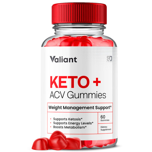 Valiant Keto ACV Gummies Advanced Weight Support 1000MG Formula 60 Gummies