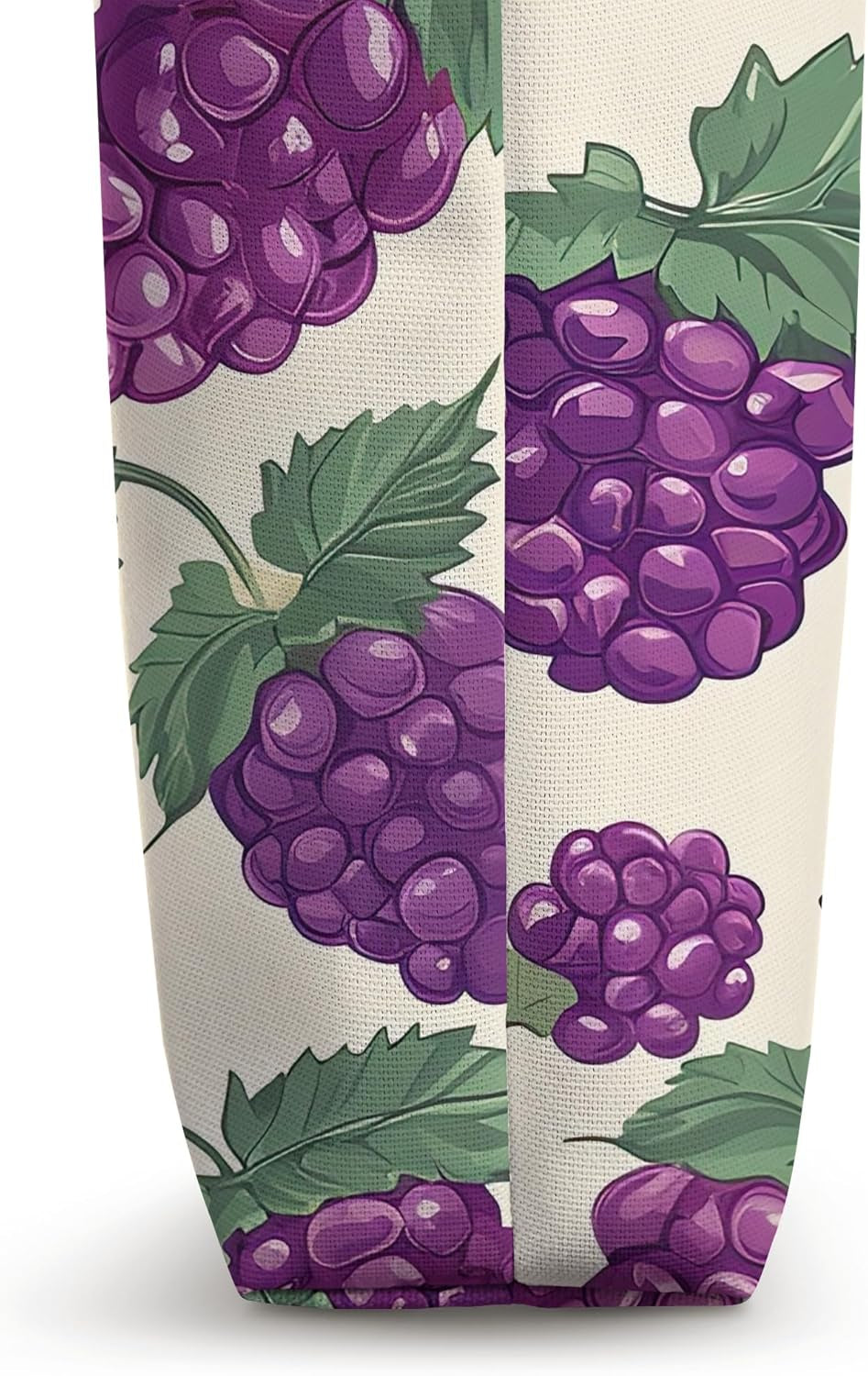 Boysenberry Fruit Pattern Tote Bag